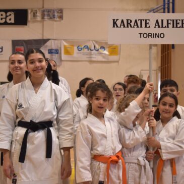 KarateAlfieri – Trecate46 al 3° incontro del Campionato Kookan di karate tradizionale a Vercelli