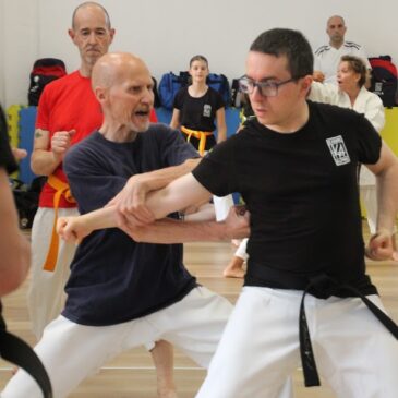 Ultima lezione del corso di karate tradizionale per Karate Alfieri