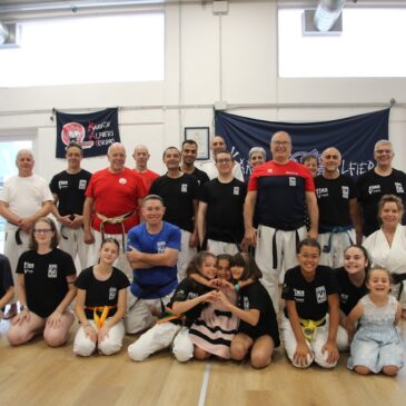 Ultima lezione del corso di karate tradizionale per Karate Alfieri