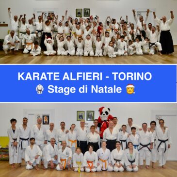 Lo stage di Natale di Karate Alfieri per chiudere un anno fantastico