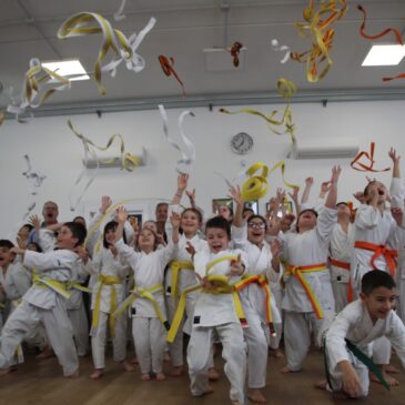 Per gli allievi di karate Alfieri è tempo di esami!